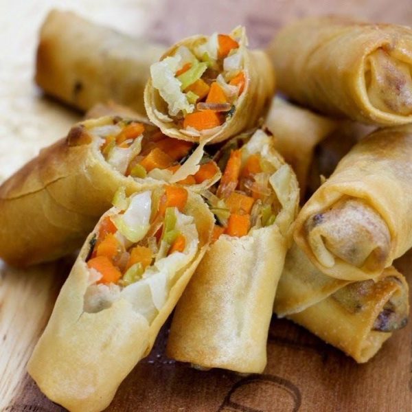 Vegetarische loempia’s (3 stuks)