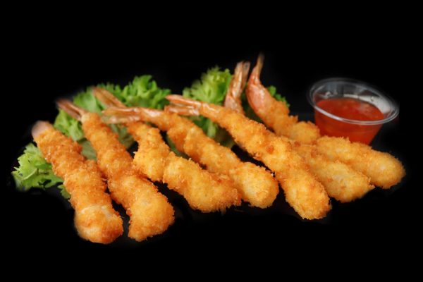 Tempura van scampi (4 stuks)