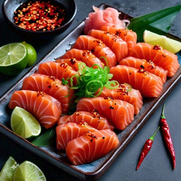 ikante sashimi zalm (8 stuks}