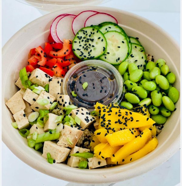 Poke bowl veggie